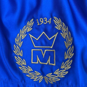 Short Muay Thai Montana | Bleu | MUAY THAI NewCode short satin