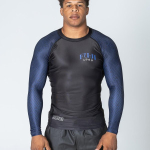 Rashguard Fuji Sports | Bleu | Oni Samurai Flex Lite