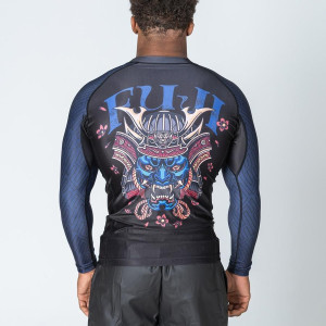 Rashguard Fuji Sports | Bleu | Oni Samurai Flex Lite