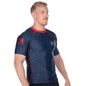 Rashguard Fuji Sports | Rouge | Team FUJI