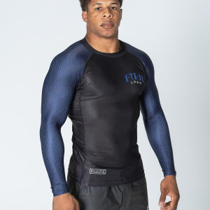 Rashguard Fuji Sports | Bleu | Oni Samurai Flex Lite