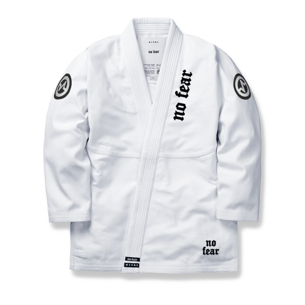 Kimono JJB homologué IBJJF Blanc - Kimono Vital - NO FEAR