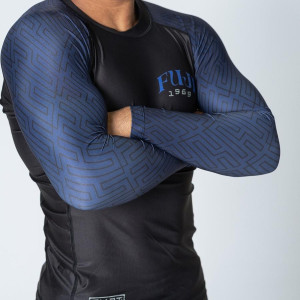 Rashguard Fuji Sports | Bleu | Oni Samurai Flex Lite