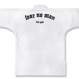 Kimono JJB homologué IBJJF Blanc - Kimono Vital - NO FEAR