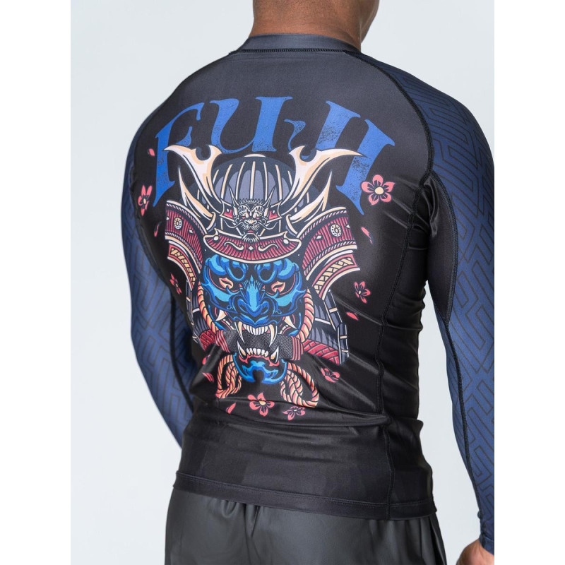 Rashguard Fuji Sports | Bleu | Oni Samurai Flex Lite