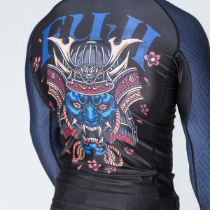 Rashguard Fuji Sports | Bleu | Oni Samurai Flex Lite