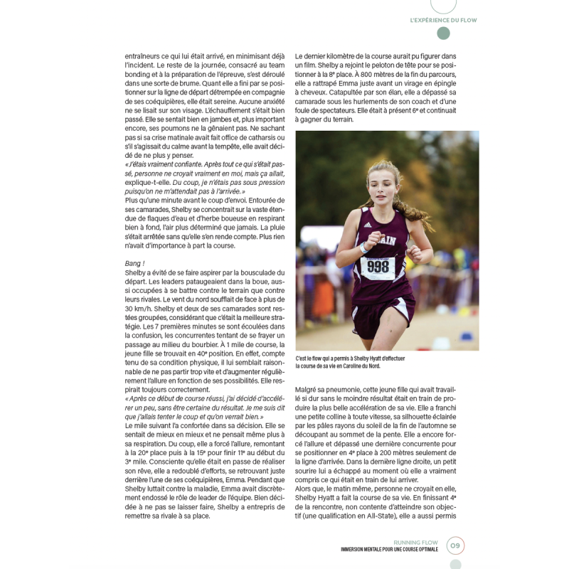 Livre Running Flow 4TRAINER | Psychologie du Flow Course à Pied Csikszentmihalyi