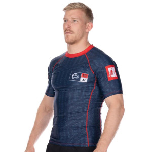 Rashguard Fuji Sports | Rouge | Team FUJI