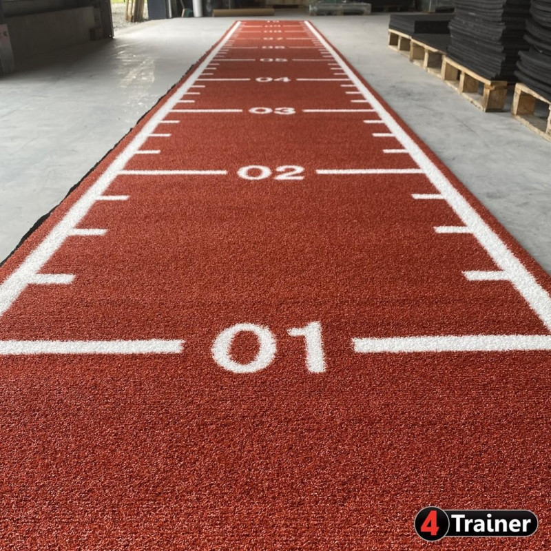 Piste Gazon Synthétique 4TRAINER | Rouge | 1m