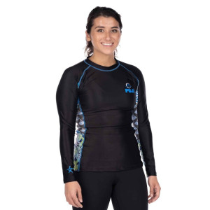 Rashguard Fuji Sports | Bleu | Kimono Kid's Long Sleeve