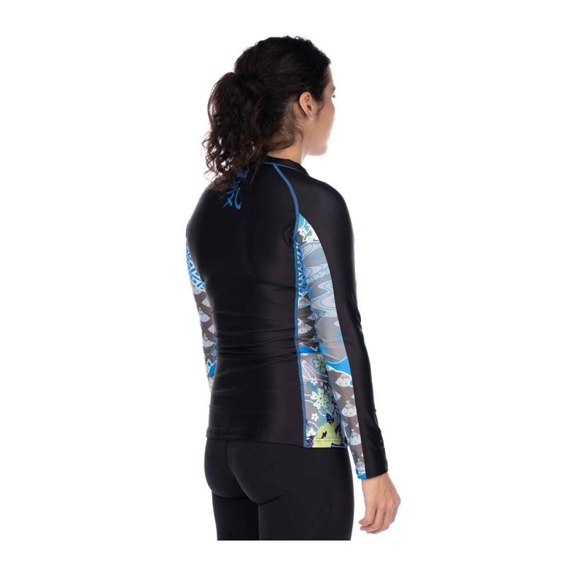 Rashguard Fuji Sports | Bleu | Kimono Kid's Long Sleeve