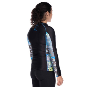 Rashguard Fuji Sports | Bleu | Kimono Kid's Long Sleeve