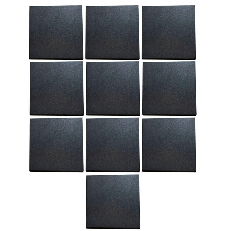 Dalles Training 4TRAINER | Noir | Caoutchouc | 100x100cm