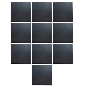 Dalles Training 4TRAINER | Noir | Caoutchouc | 100x100cm