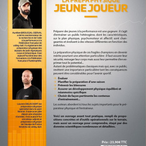 Livre La Prépa Physique du Jeune Joueur 4TRAINER | Broussal-Derval Delacourt