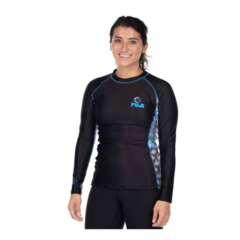 Rashguard Fuji Sports | Bleu | Kimono Kid's Long Sleeve