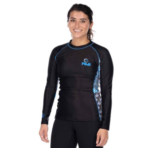 Rashguard Fuji Sports | Bleu | Kimono Kid's Long Sleeve