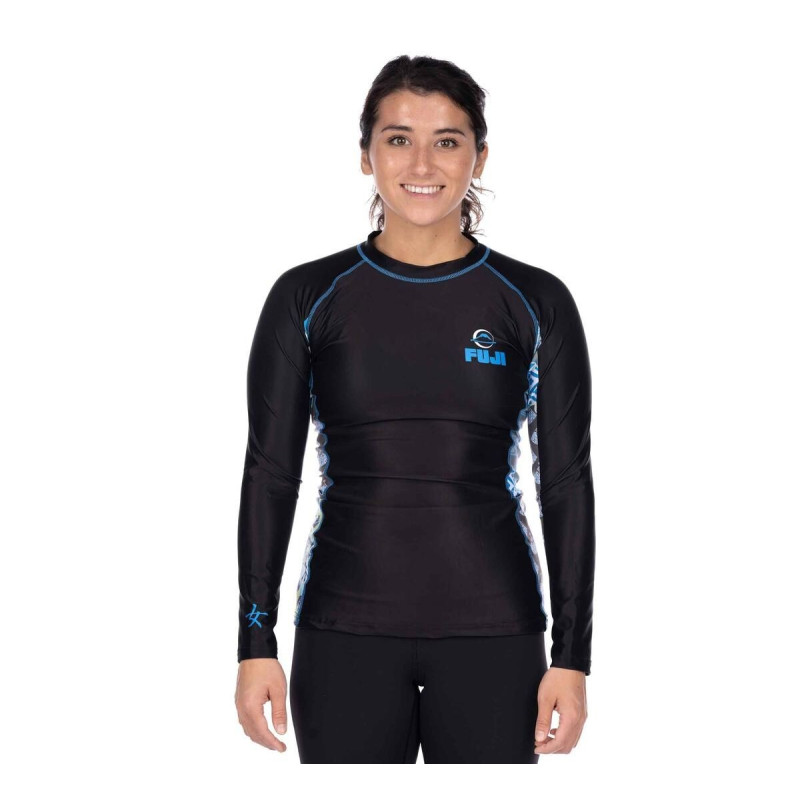 Rashguard Fuji Sports | Bleu | Kimono Kid's Long Sleeve