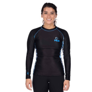 Rashguard Fuji Sports | Bleu | Kimono Kid's Long Sleeve