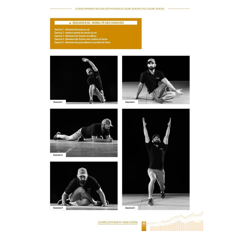 Livre La Prépa Physique du Jeune Joueur 4TRAINER | Broussal-Derval Delacourt