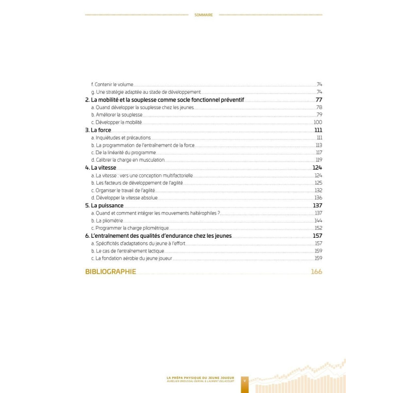 Livre La Prépa Physique du Jeune Joueur 4TRAINER | Broussal-Derval Delacourt