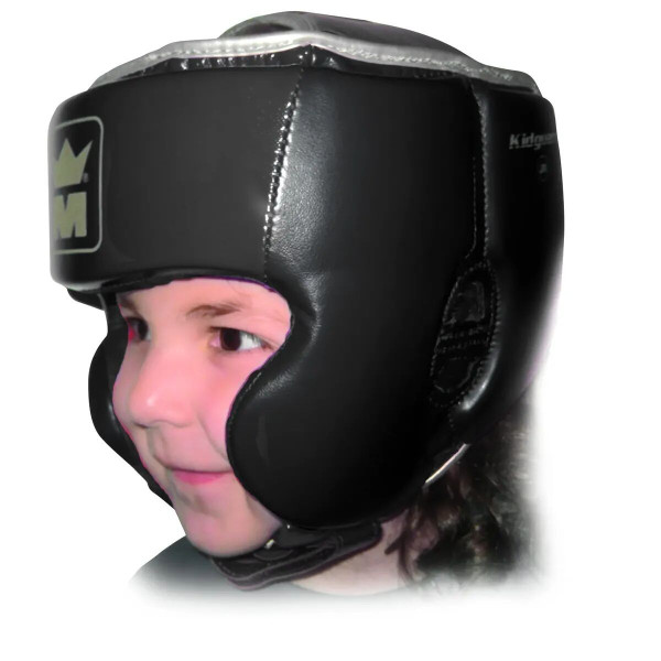 Casque de boxe enfant d'Initiation Montana | Noir | KIDGUARD black