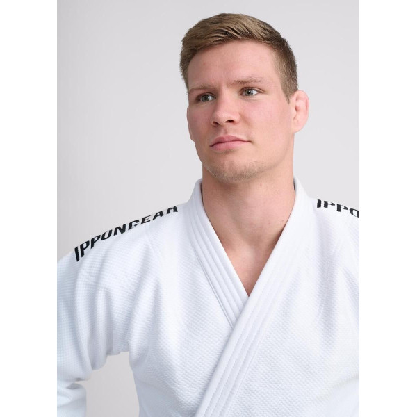 Veste de Judo Blanche Ippongear - Approuvé par l'IJF  - Legend 2
