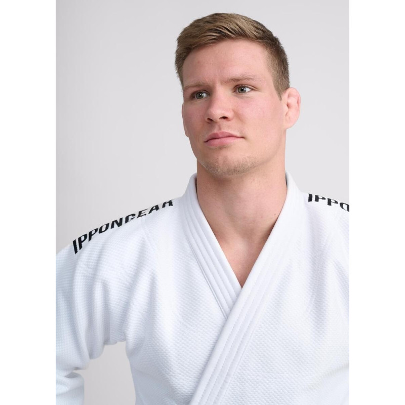 Veste de Judo Blanche Ippongear - Approuvé par l'IJF  - Legend 2