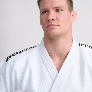 Veste de Judo Blanche Ippongear - Approuvé par l'IJF  - Legend 2