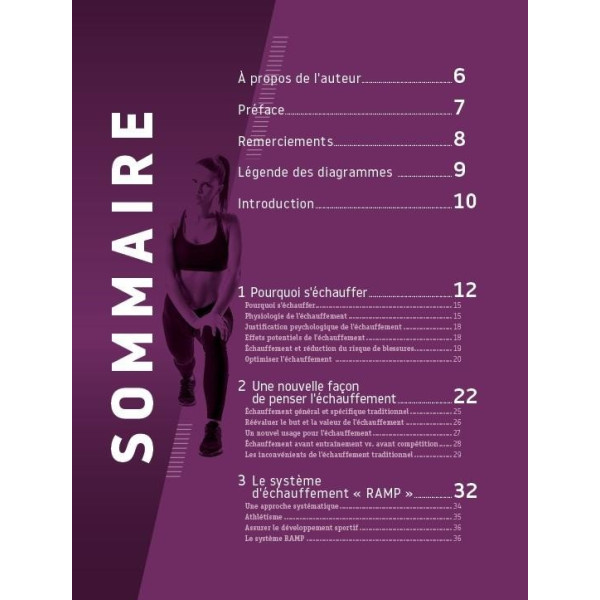 Livre L'Échauffement 4TRAINER | Méthode RAMP | Ian Jeffreys Préparation Physique