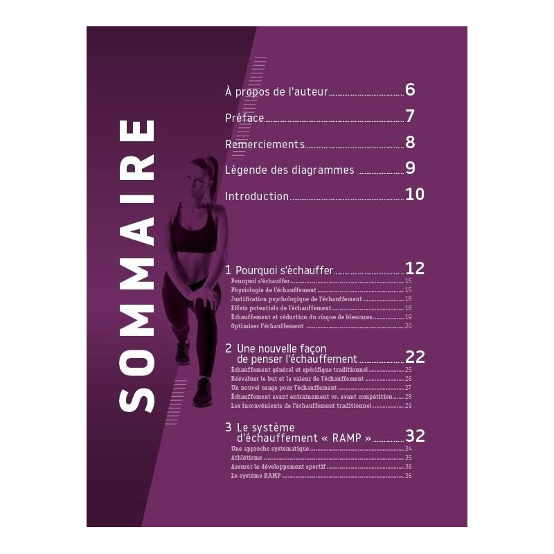 Livre L'Échauffement 4TRAINER | Méthode RAMP | Ian Jeffreys Préparation Physique