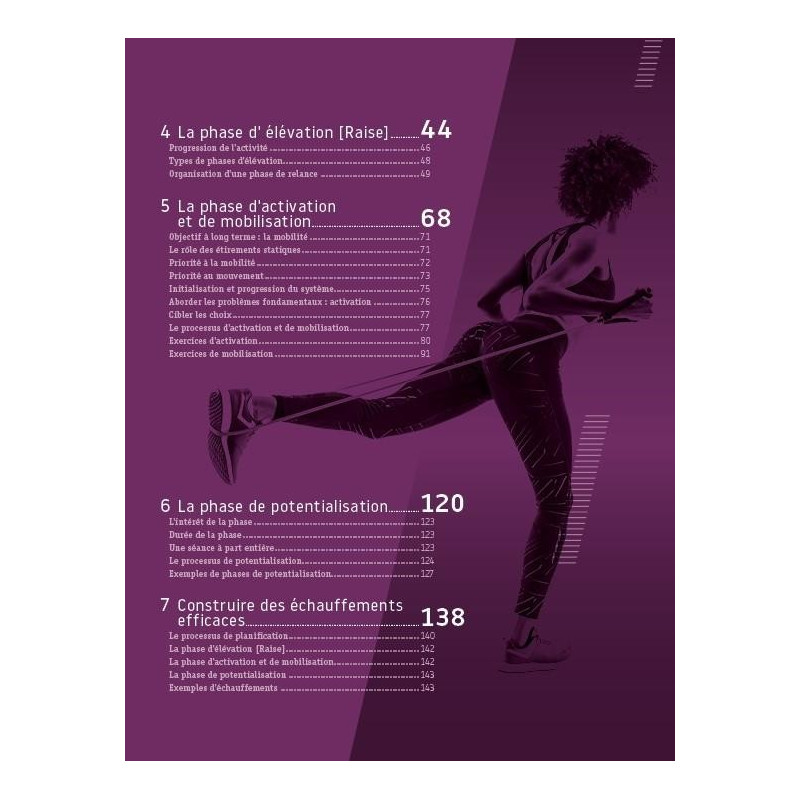 Livre L'Échauffement 4TRAINER | Méthode RAMP | Ian Jeffreys Préparation Physique