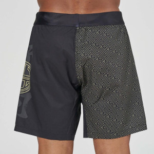 Shorts de Grappling - fuji - Noir - Bushido Flex Lite