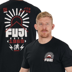 T-Shirt Fuji Sports | Noir | Rising Sun
