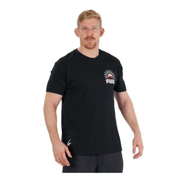 T-Shirt Fuji Sports | Noir | Rising Sun