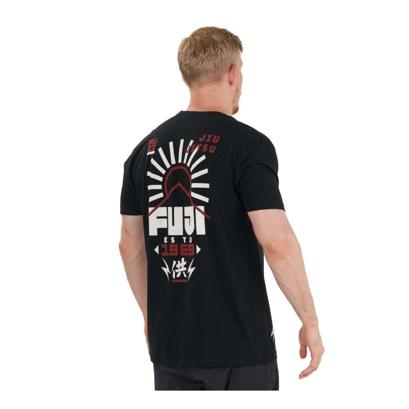 T-Shirt Fuji Sports | Noir | Rising Sun