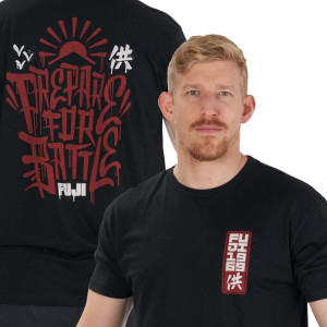 T-Shirt Fuji Sports | Noir | Prepare For Battle