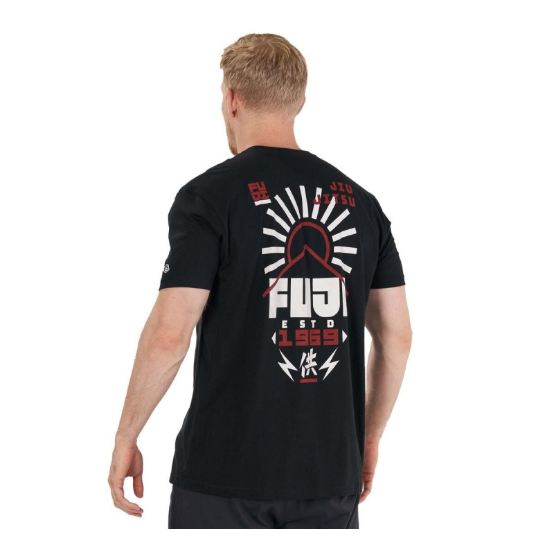 T-Shirt Fuji Sports | Noir | Rising Sun