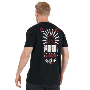 T-Shirt Fuji Sports | Noir | Rising Sun
