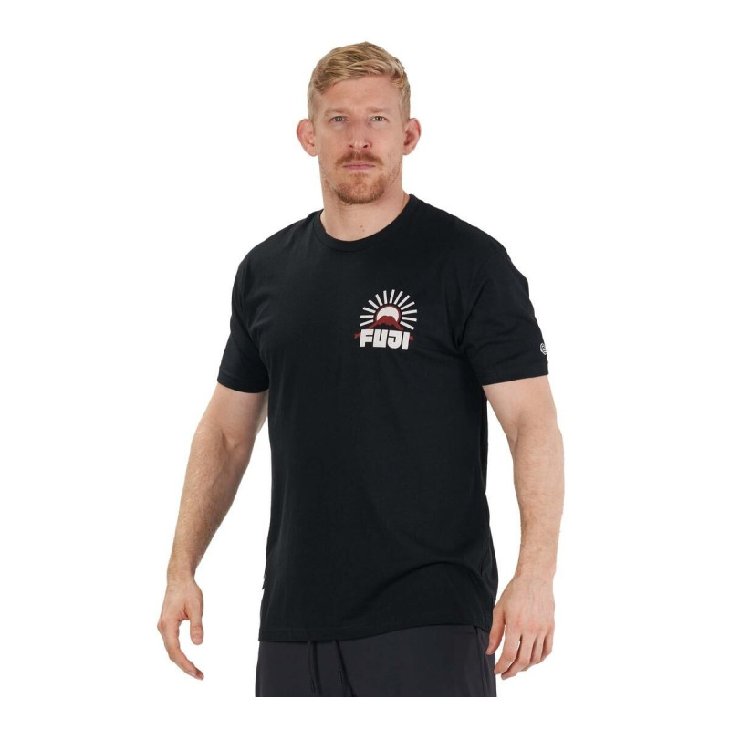 T-Shirt Fuji Sports | Noir | Rising Sun