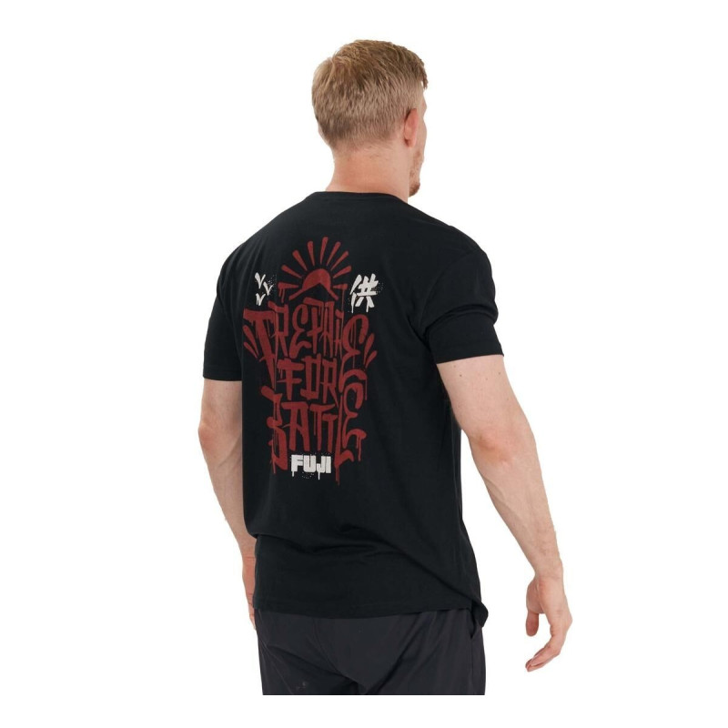 T-Shirt Fuji Sports | Noir | Prepare For Battle