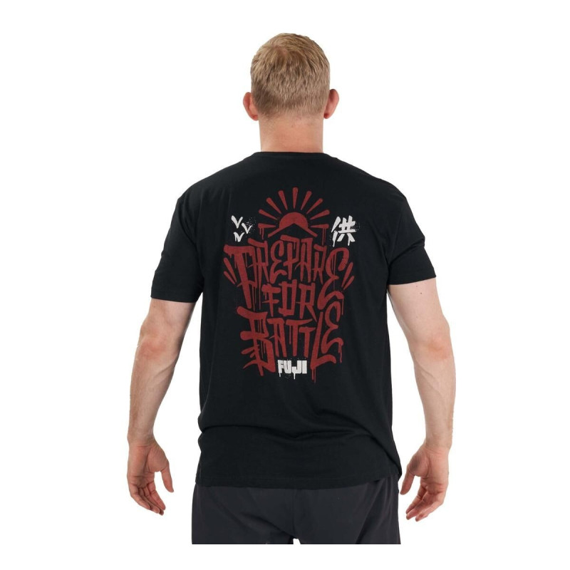 T-Shirt Fuji Sports | Noir | Prepare For Battle