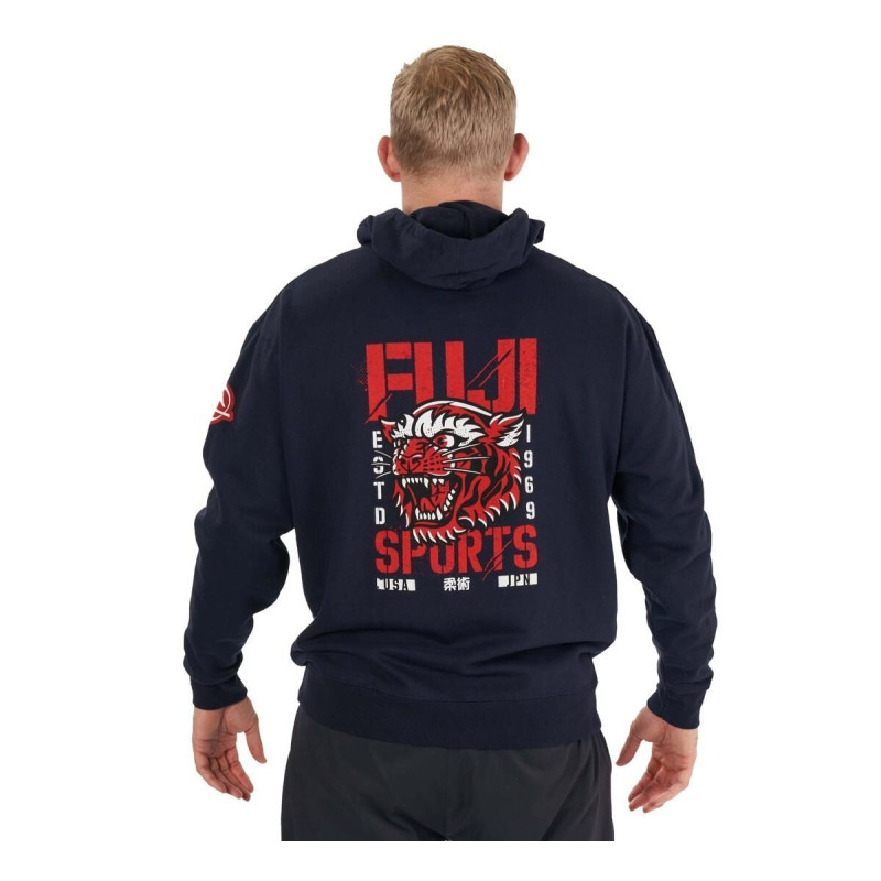 Hoodie Fuji Sports | Midnight Navy | Tiger Jiu Jitsu