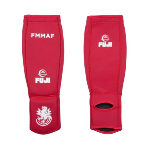 Protège-tibias - FUJI - Rouge - FMMAF