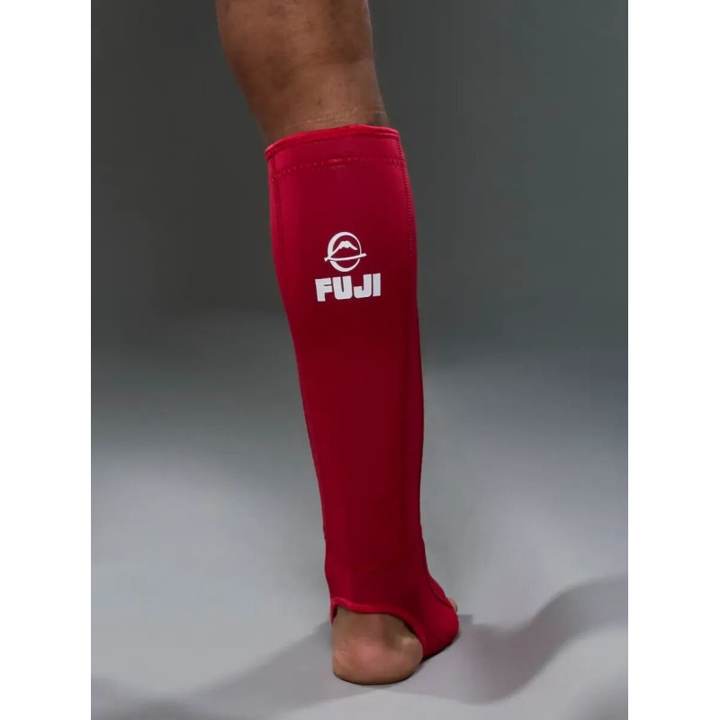 Protège-tibias - FUJI - Rouge - FMMAF