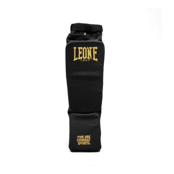 Protège-tibias Leone | Noir | Comfort DNA