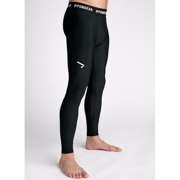 Pantalon De Compression noir - Spats Longs - IPPONGEAR - Essentiels