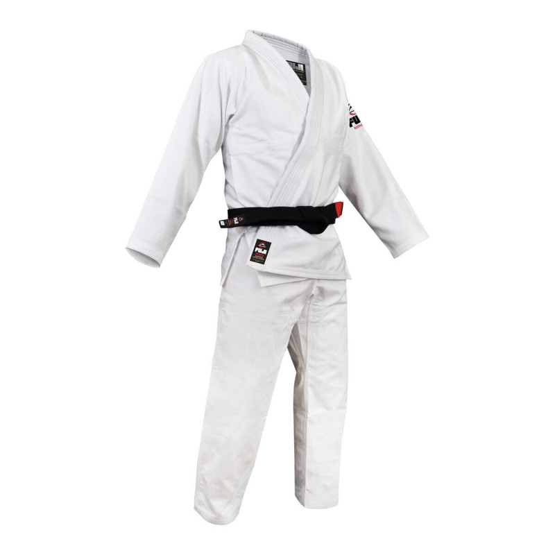 Kimono JJB Fuji Sports | Blanc | All Around Enfant | Victory