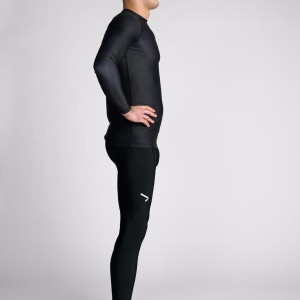 Pantalon De Compression noir - Spats Longs - IPPONGEAR - Essentiels