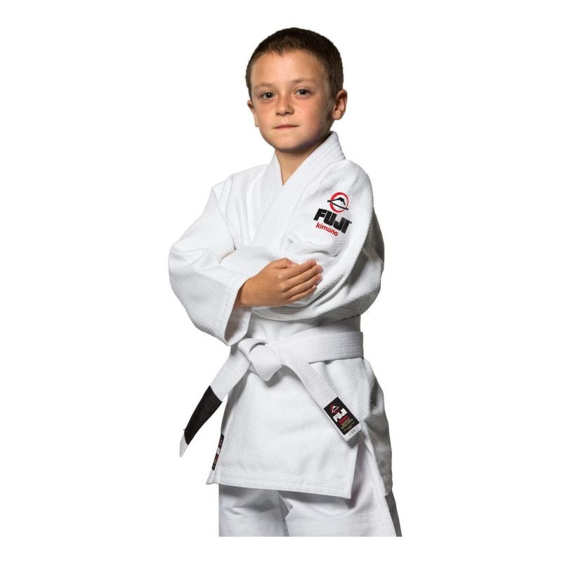 Kimono JJB Fuji Sports | Blanc | All Around Enfant | Victory